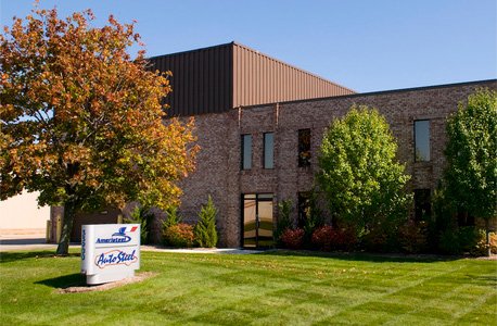 Ameristeel Building With Front Lawn